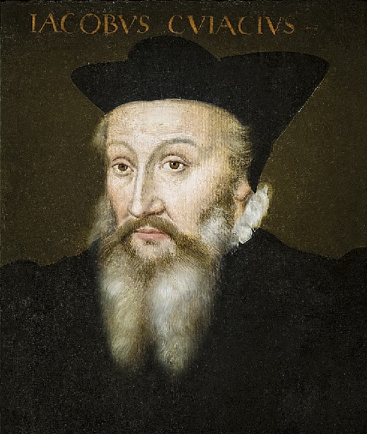 Jacques Cujas, professeur à Valence de 1558 à1559