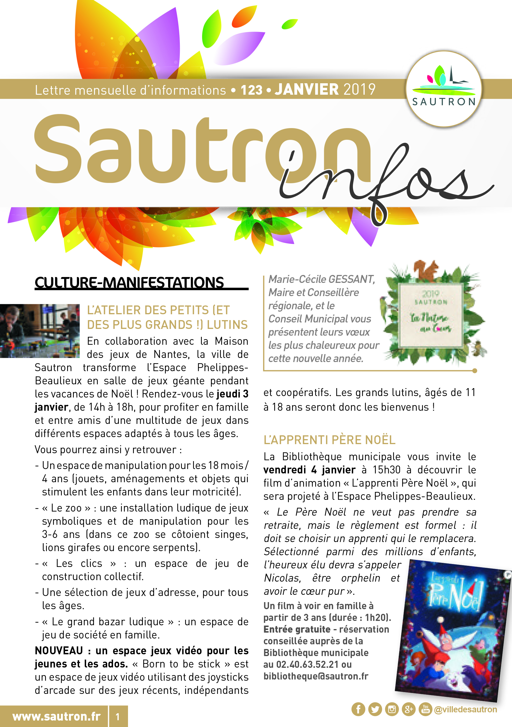 Sautron Infos Janvier 2019
