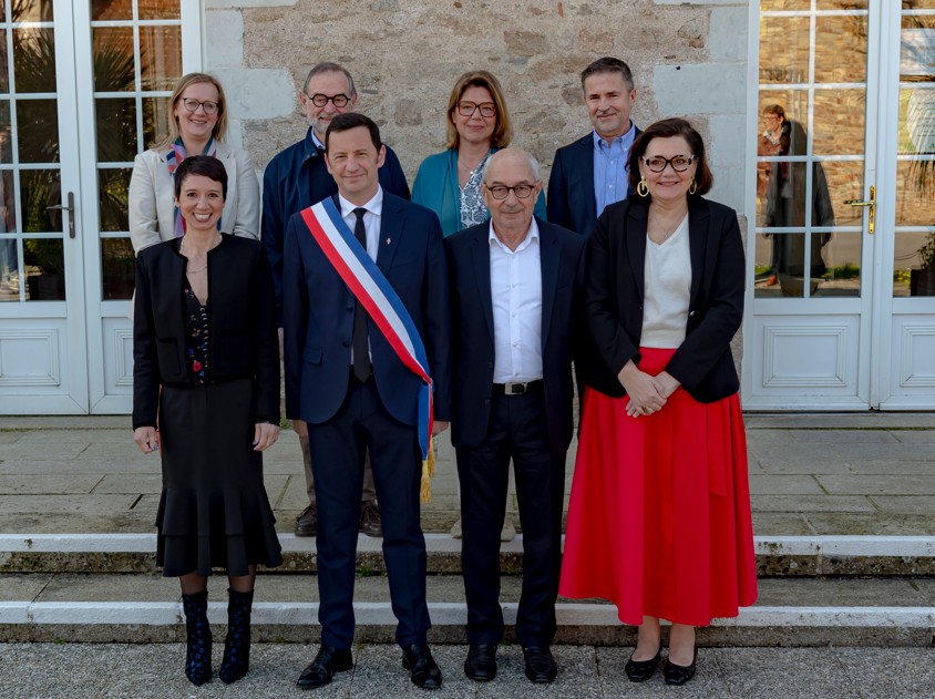 photo de groupe des adjoints élus 2026