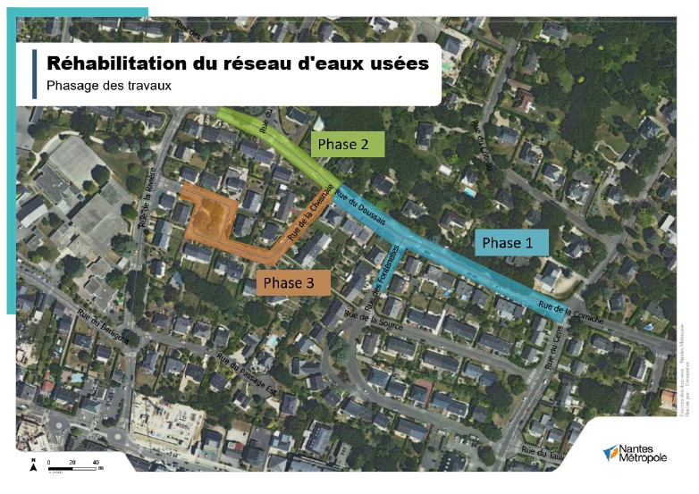 Travaux Rue du Doussais - Rue de la Chesnaie