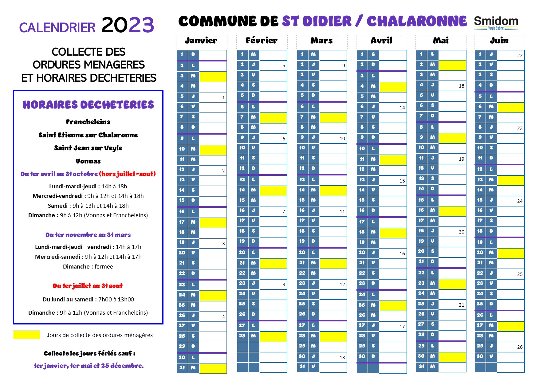 Saint Didier sur Chalaronne Calendrier 2023.jpg