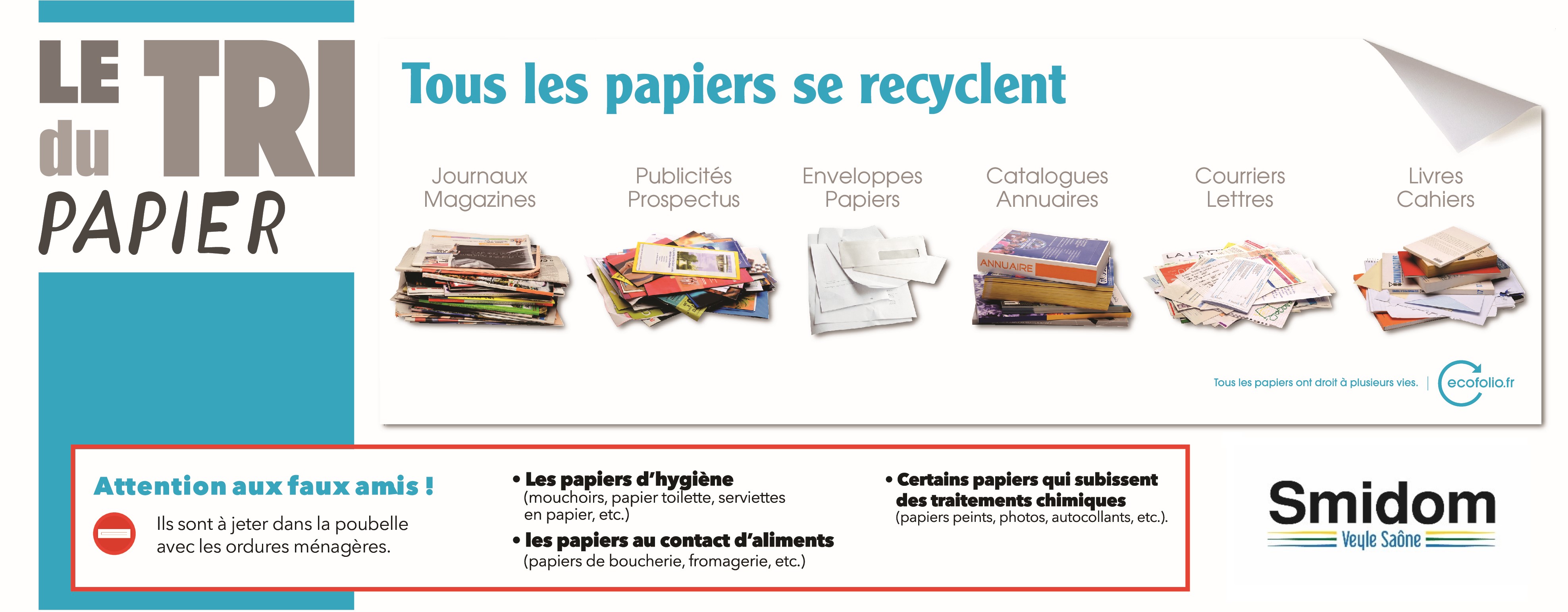 image adhésif colonne papier
