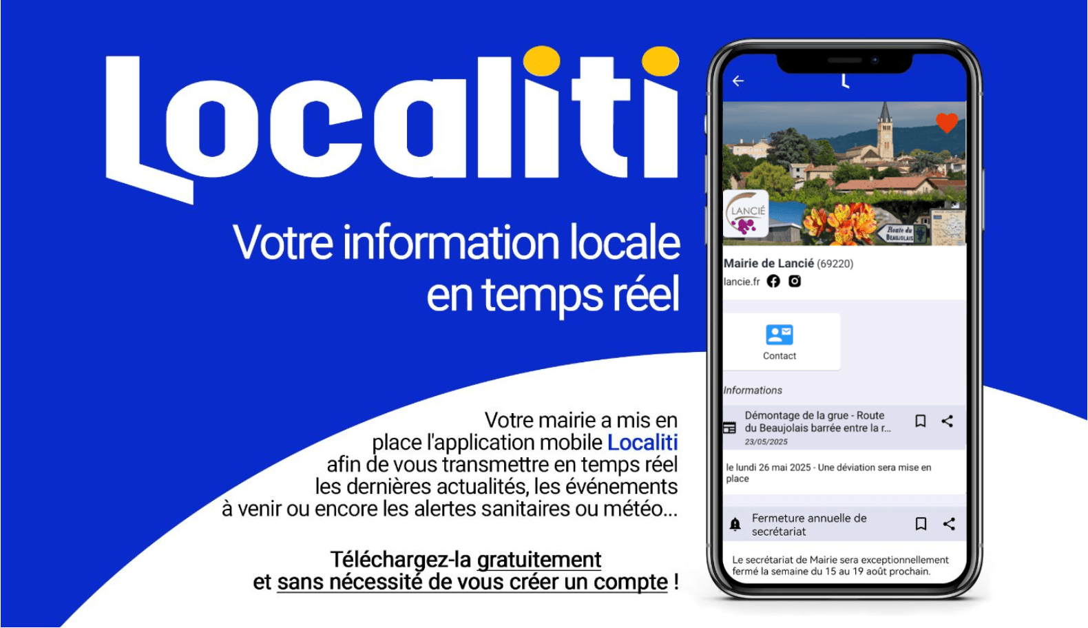 Application mobile "Localiti"