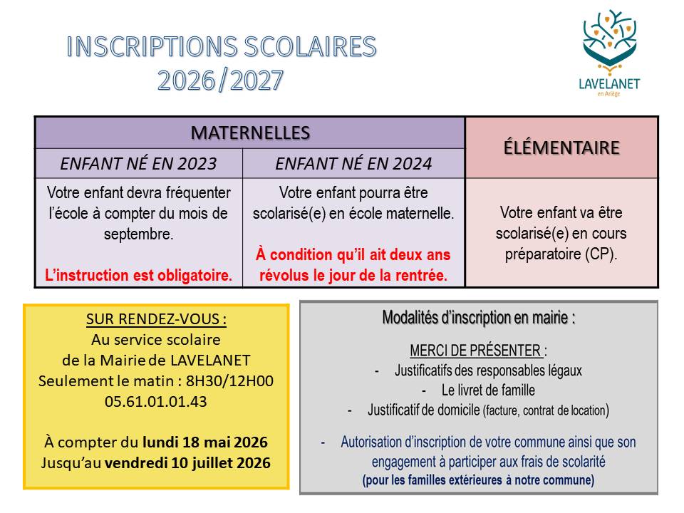 INSCRIPTIONS SCOLAIRES.JPG