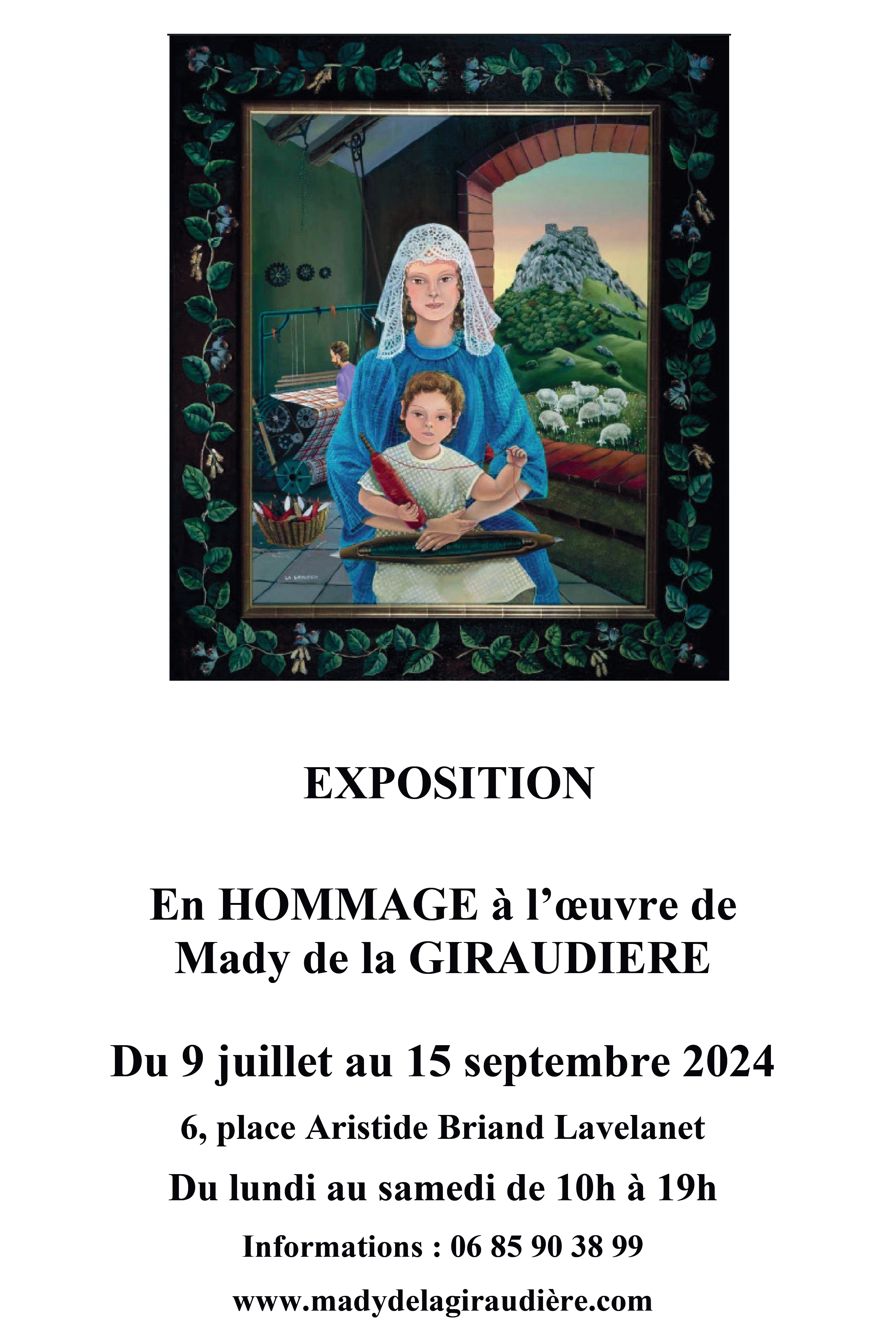 GALERIE DE LA GIRAUDIERE - Affiche Exposition -.jpg