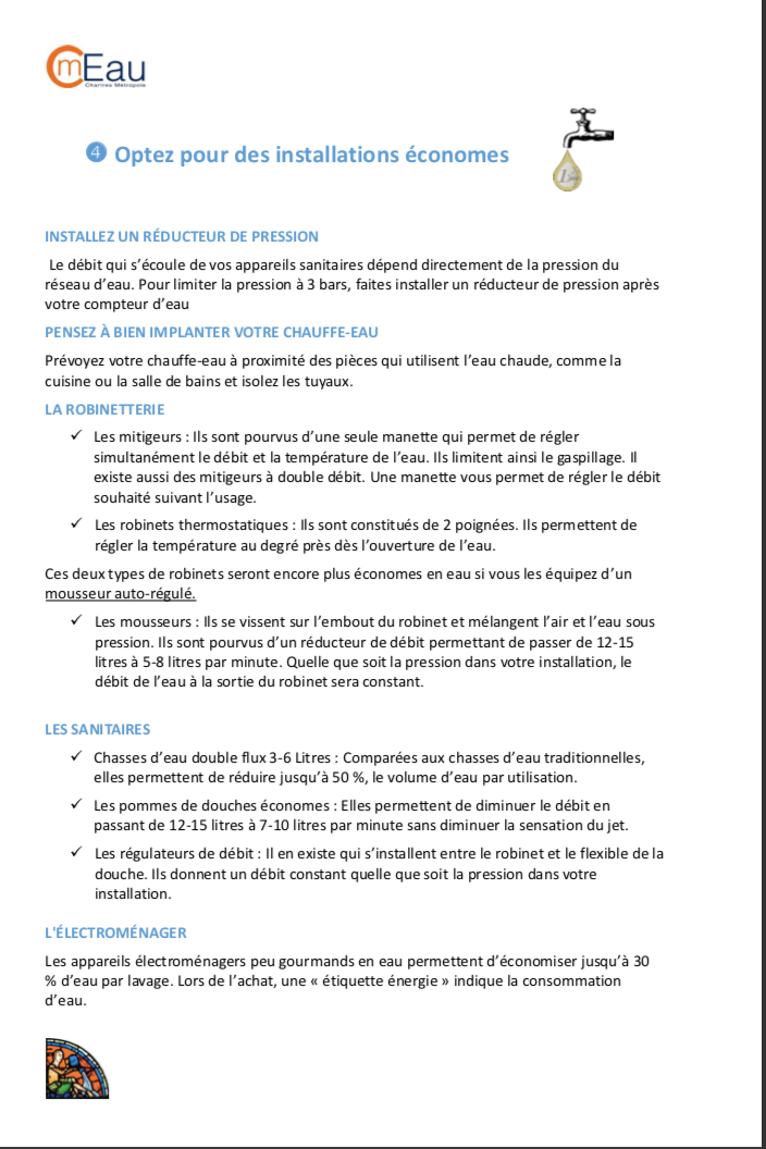 Economisons nos ressources en eau (3)