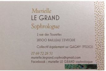 Carte de visite Murielle LE GRAND