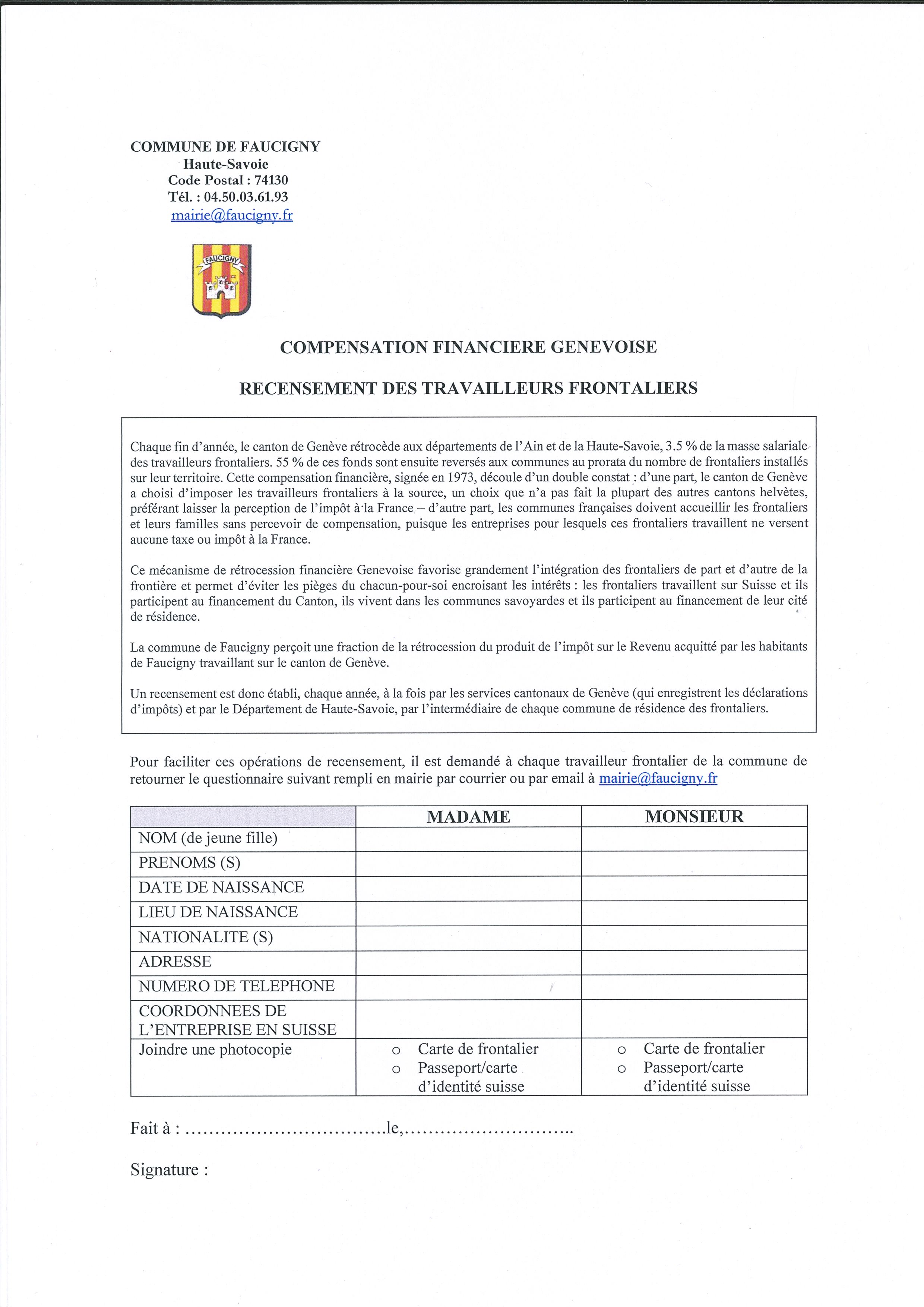 Travailleurs frontaliers