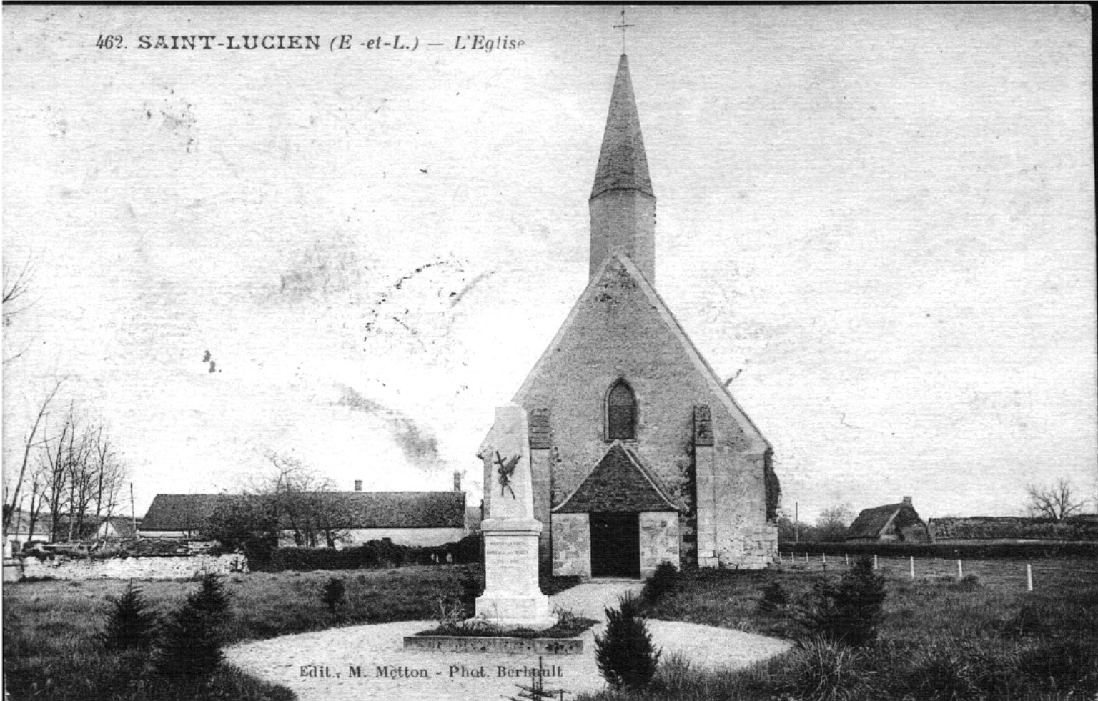 Le village en 1900 Commune de SaintLucien