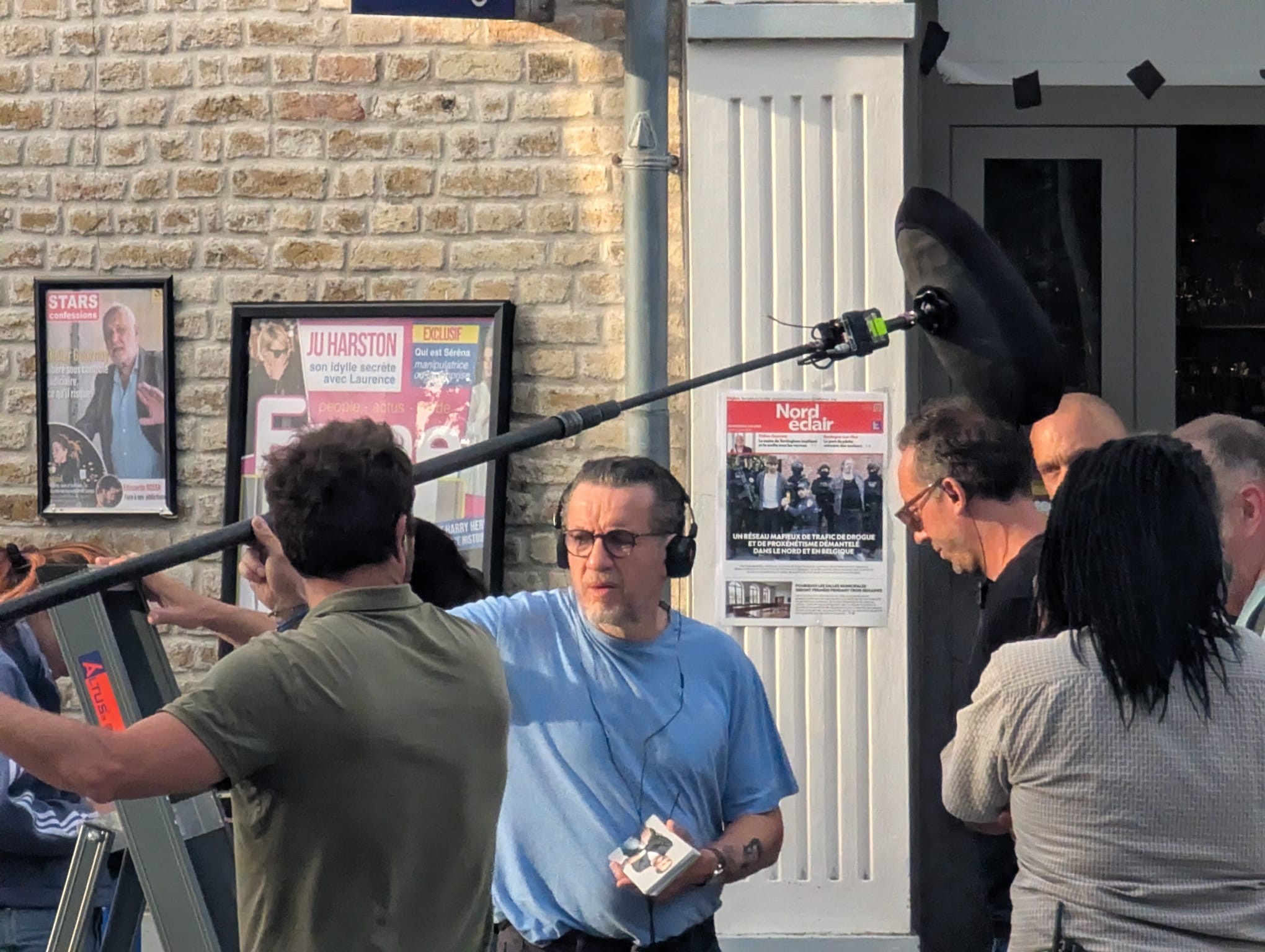 Tournage de Dany Boon