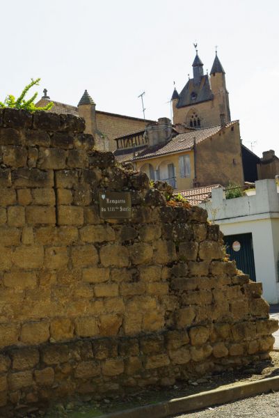 Les vestiges des fortifications