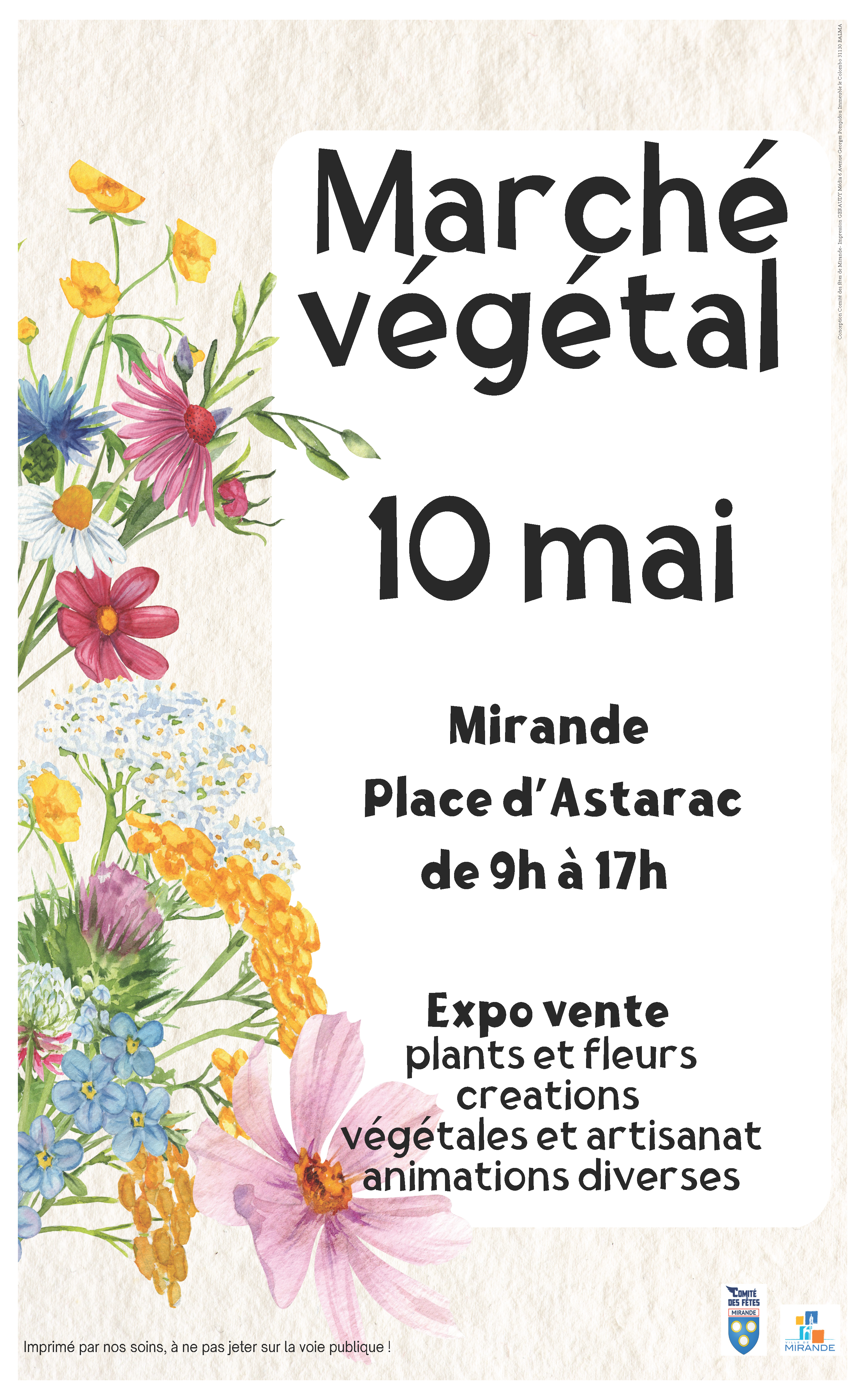 Marché végétal 2026 Mirande