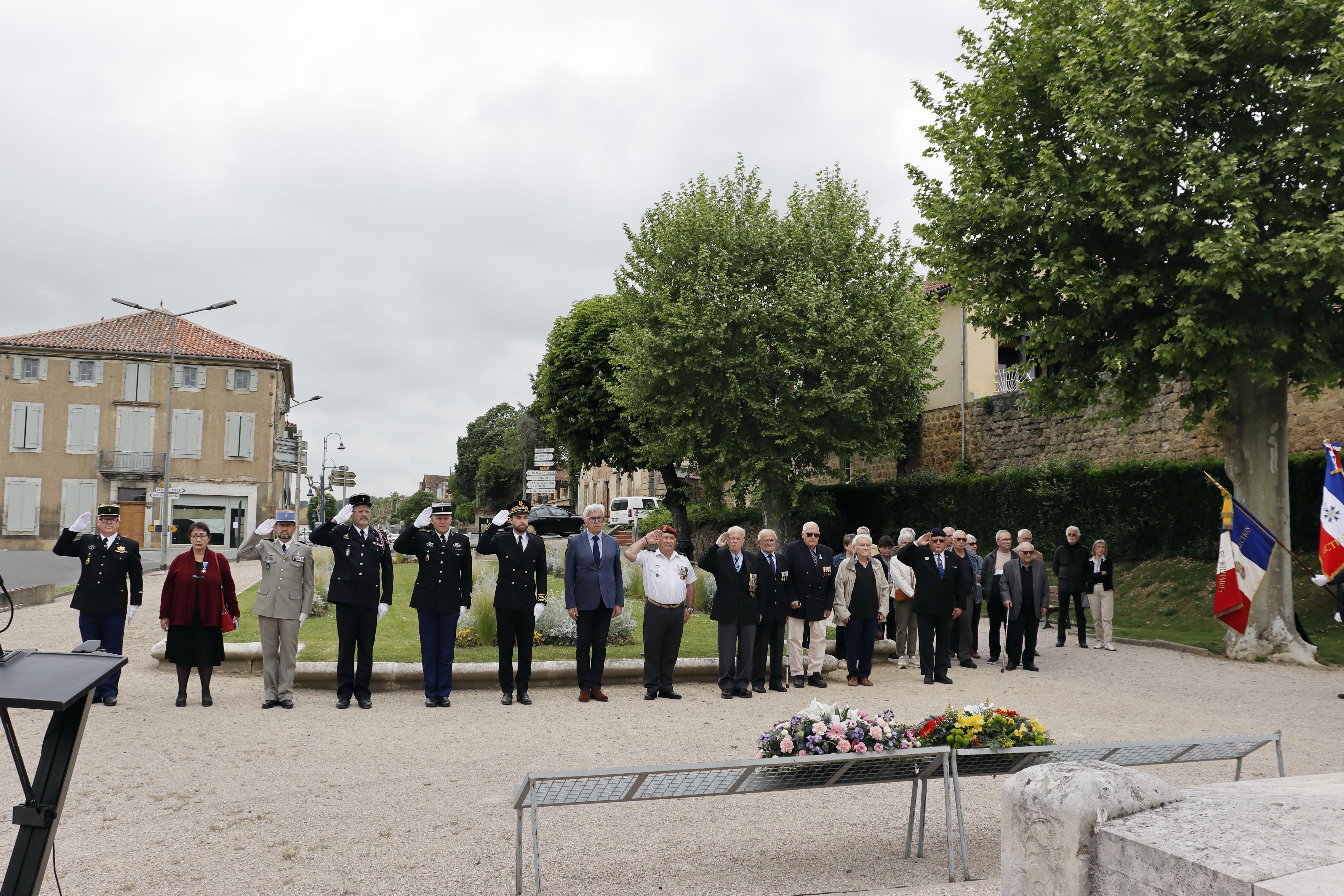 Cérémonie du 26 avril Mirande