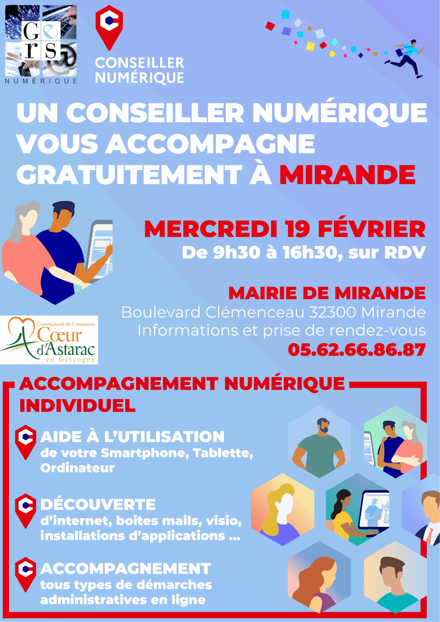 Atelier numérique 19.02.2025 Mirande