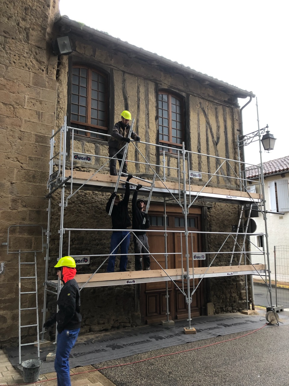 Photo rénovation façade Clos du 88e 1