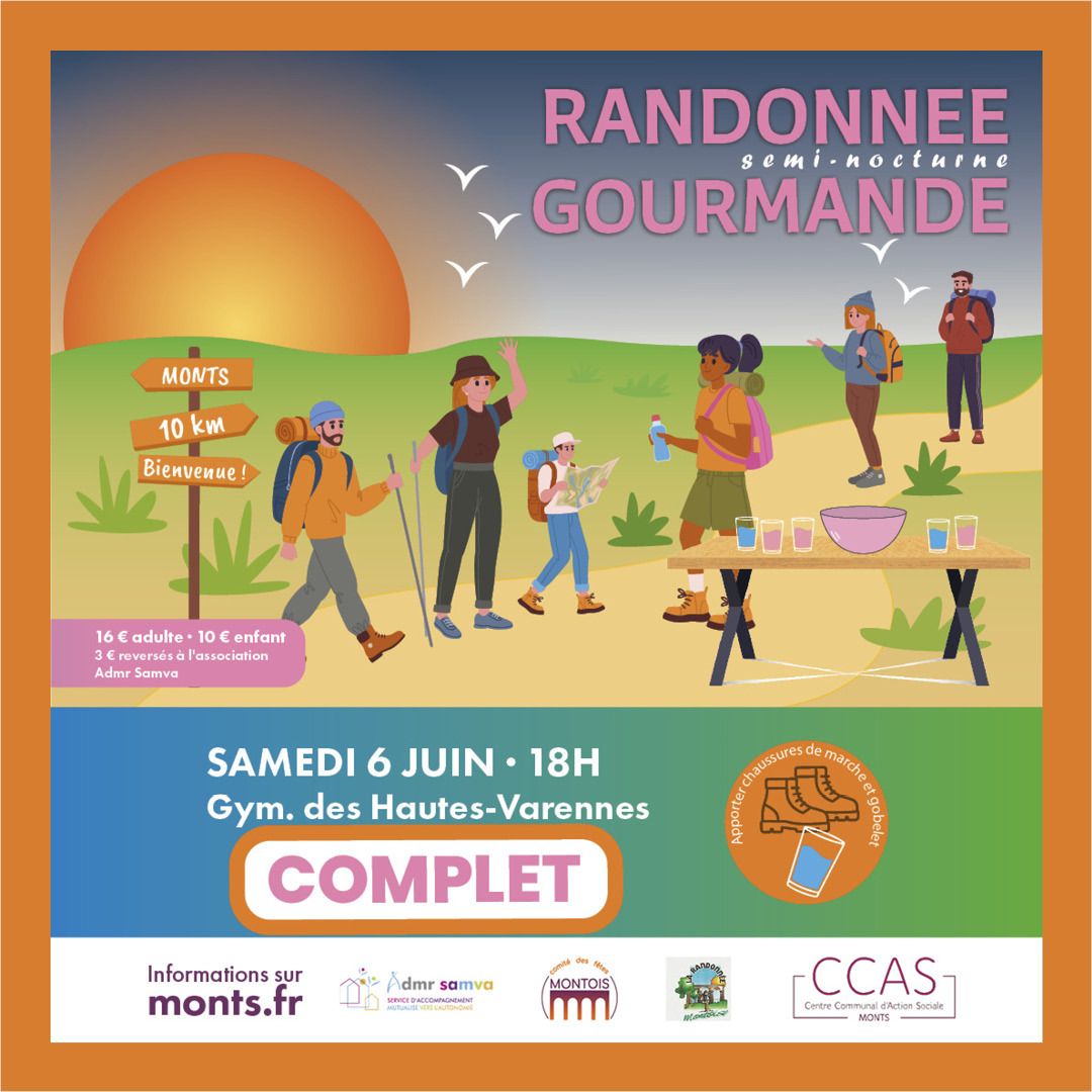 Randonnée semi-nocturne et gourmande
