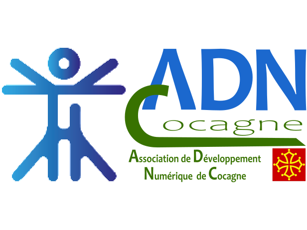 Logo Association "Association de Développement Numérique de Cocagne - ADN-C"