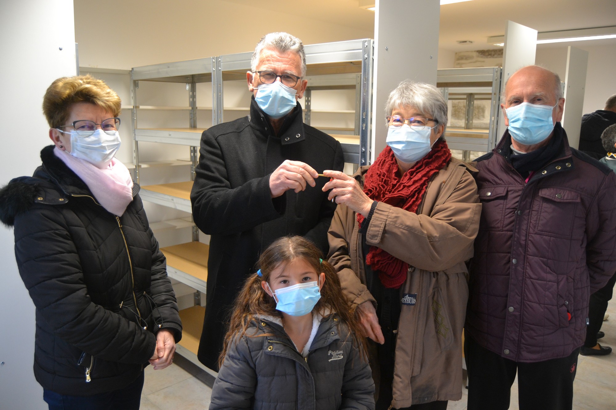 Remise des clefs de la nouvelle bibliothèque 2