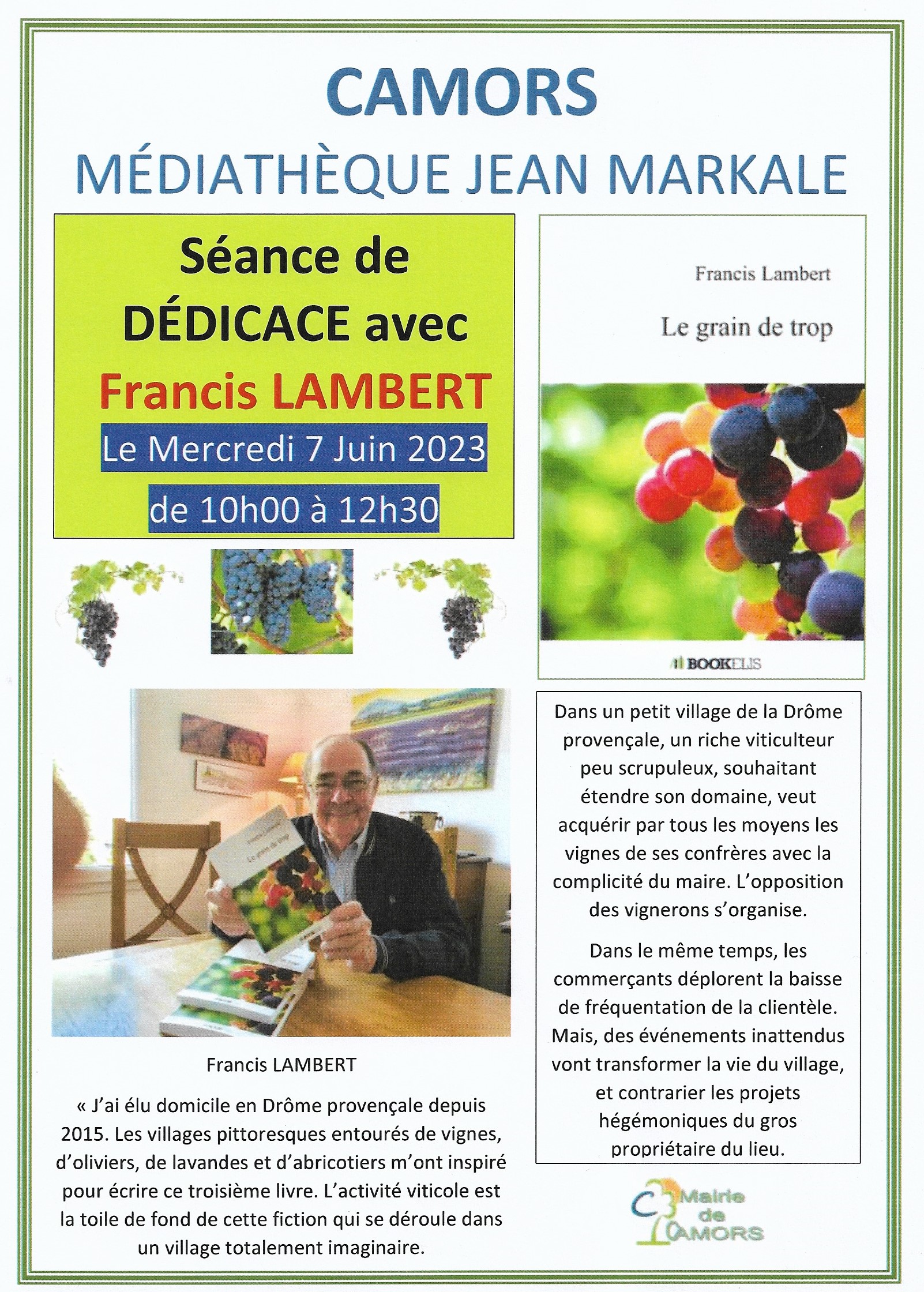 Dédicace Francis Lambert.jpg