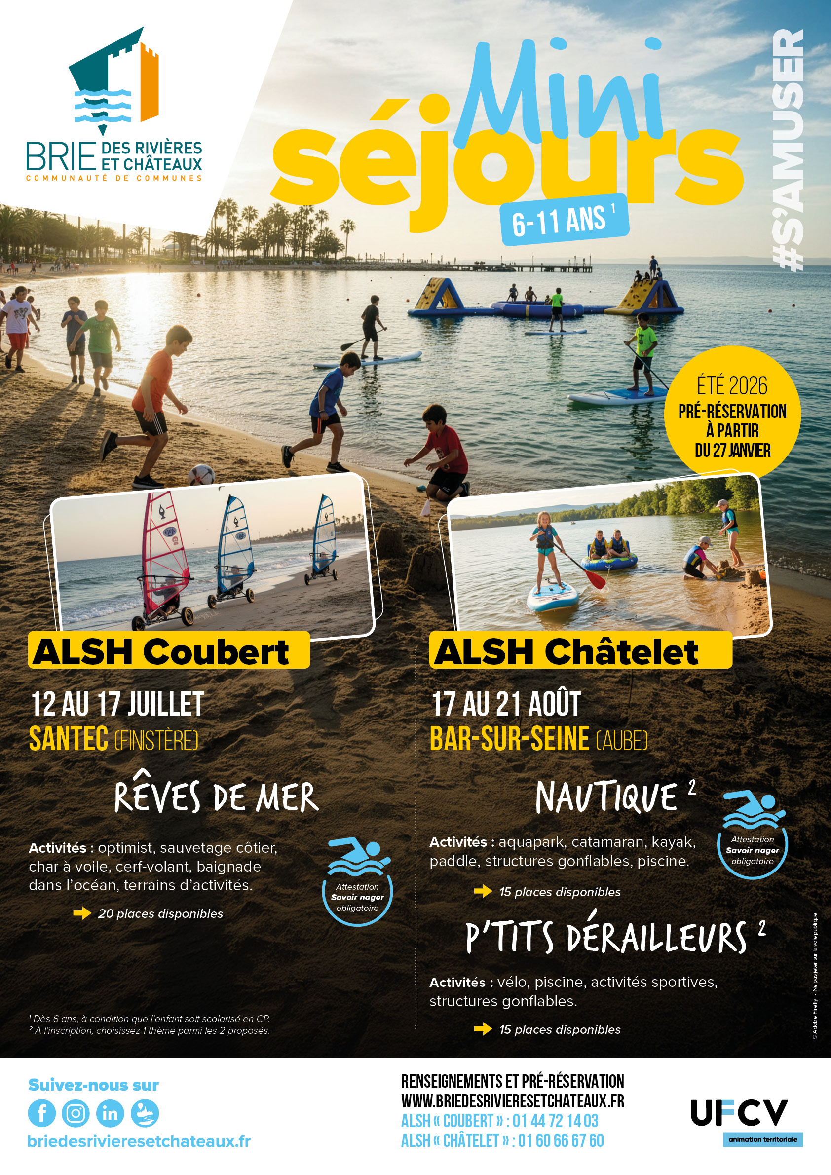 Séjours d'été enfants
