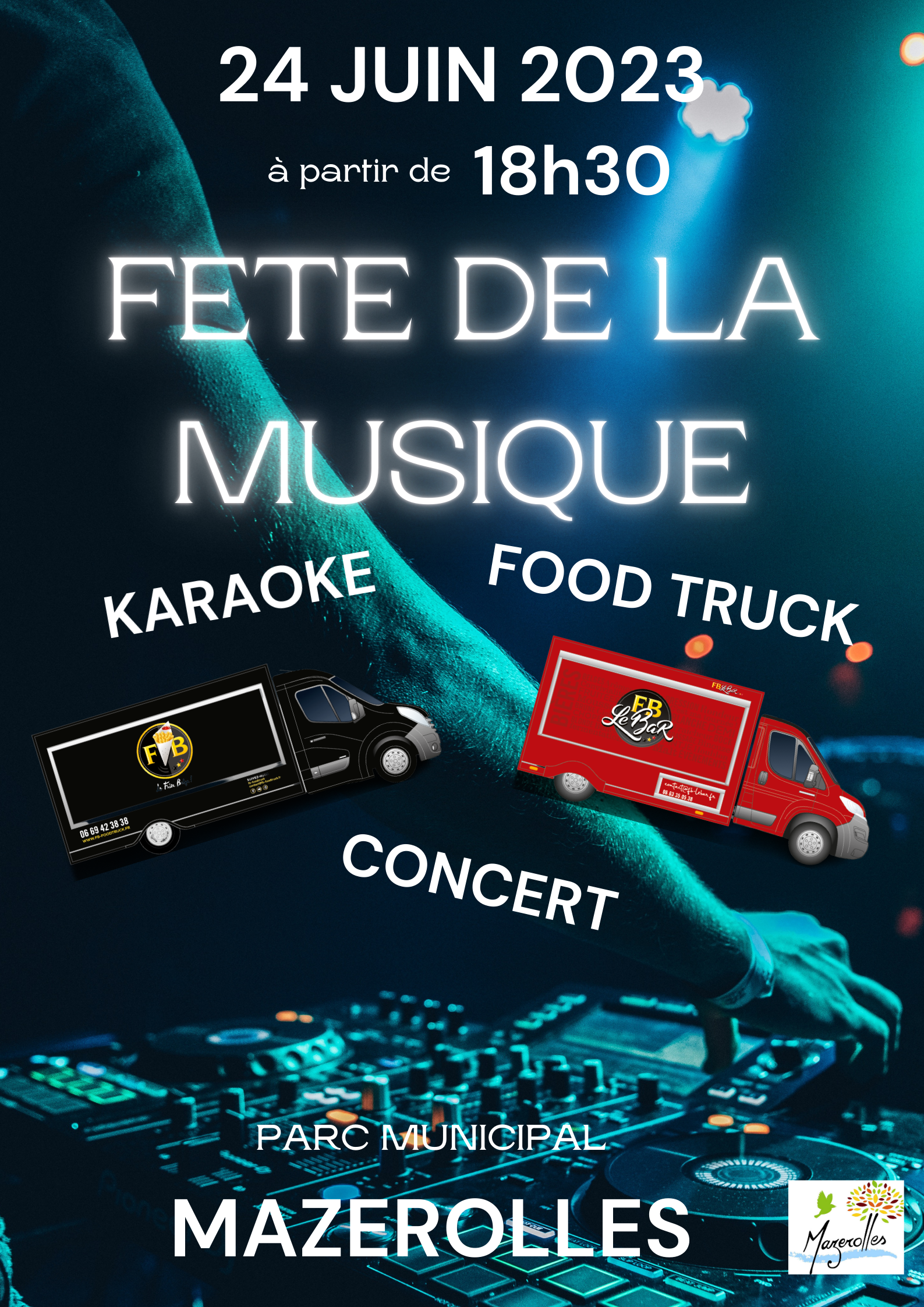 White Modern Music Party Poster.png