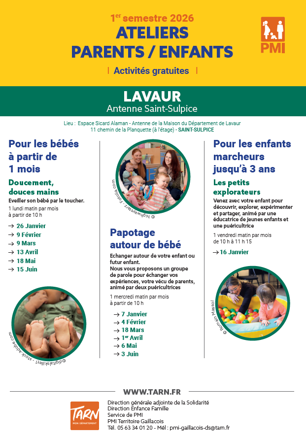 Ateliers Parents Enfants PMI -