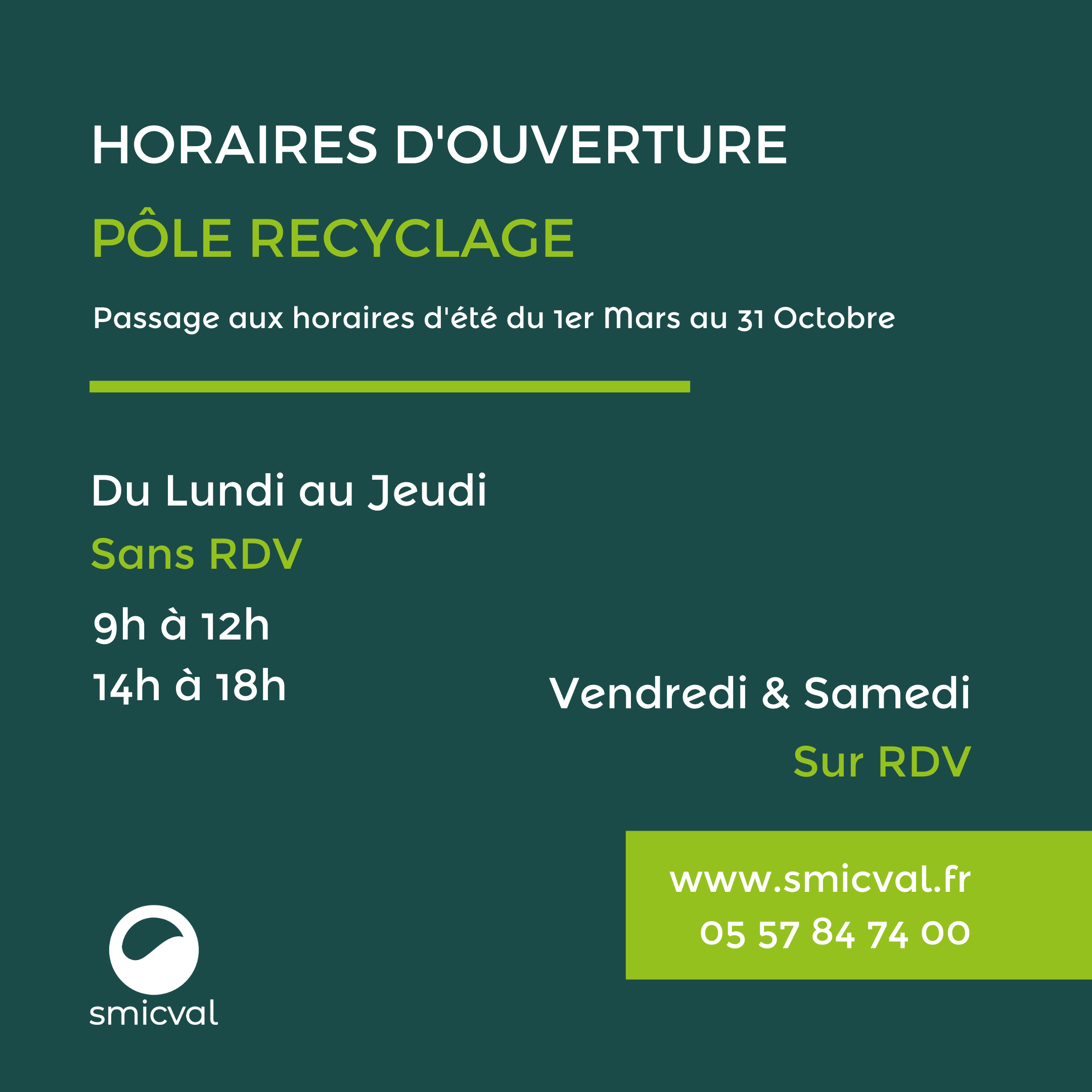 Smicval Horaires d_été Smicval _1_.png