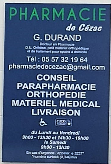 Enseigne pharmacie