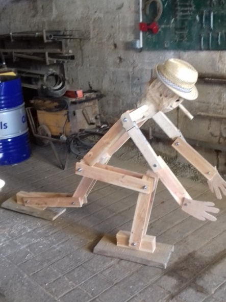 Pinocchio en construction