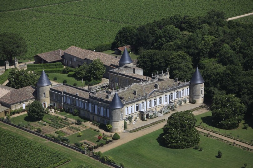 Chateau St-Georges (Vue aérienne)