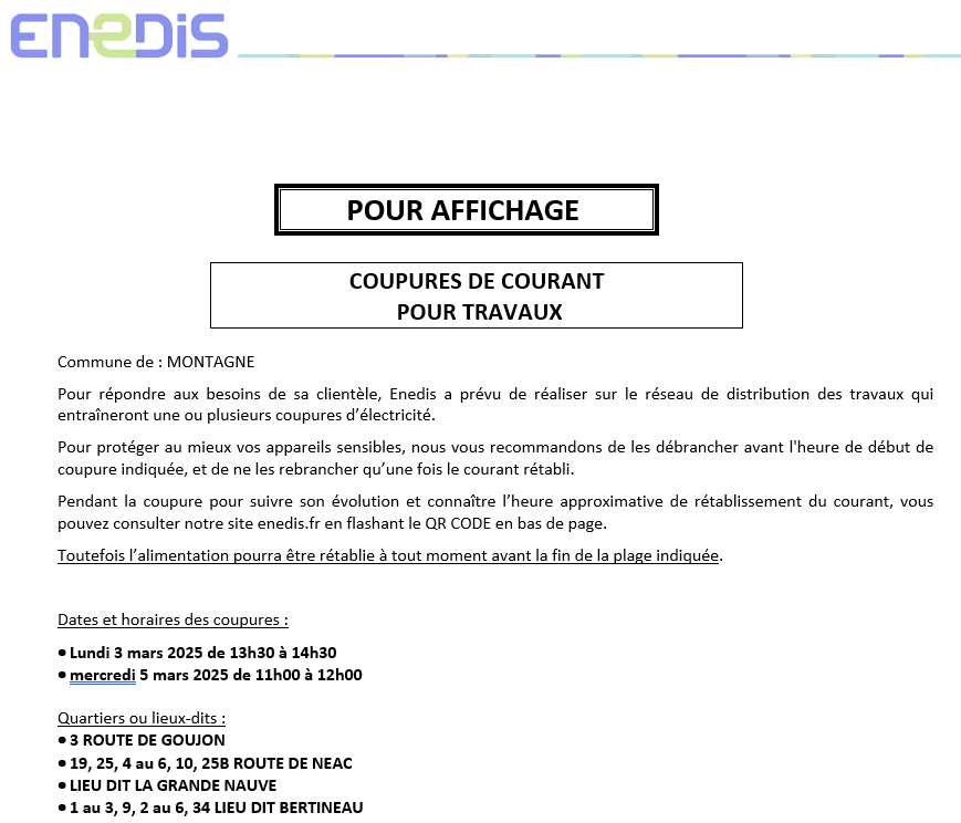 Enedis - Avis de coupure des 3 et 5 mars - Secrteur de Bertineau.png