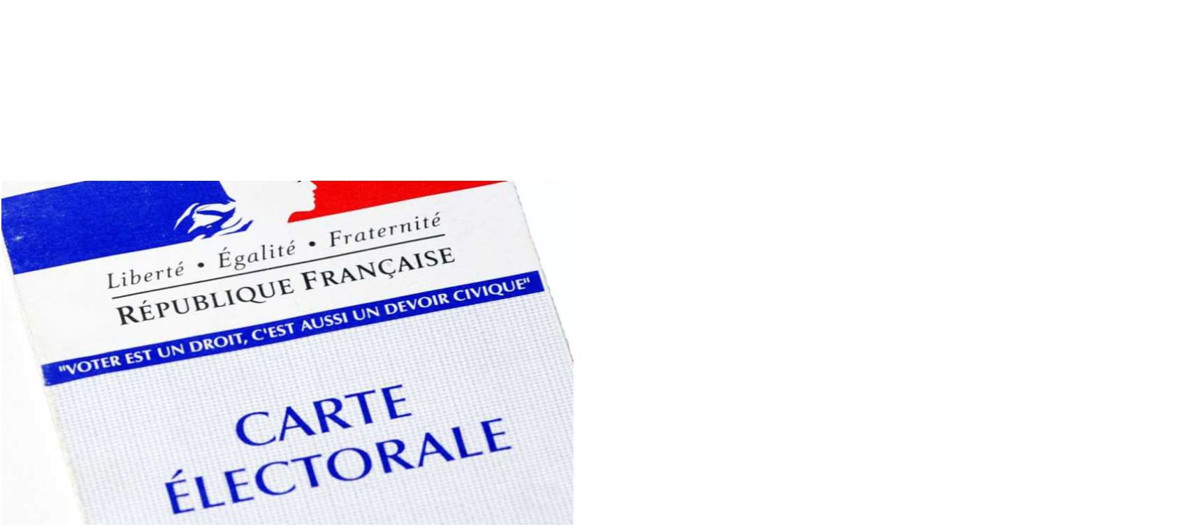 Inscription sur les listes electorales