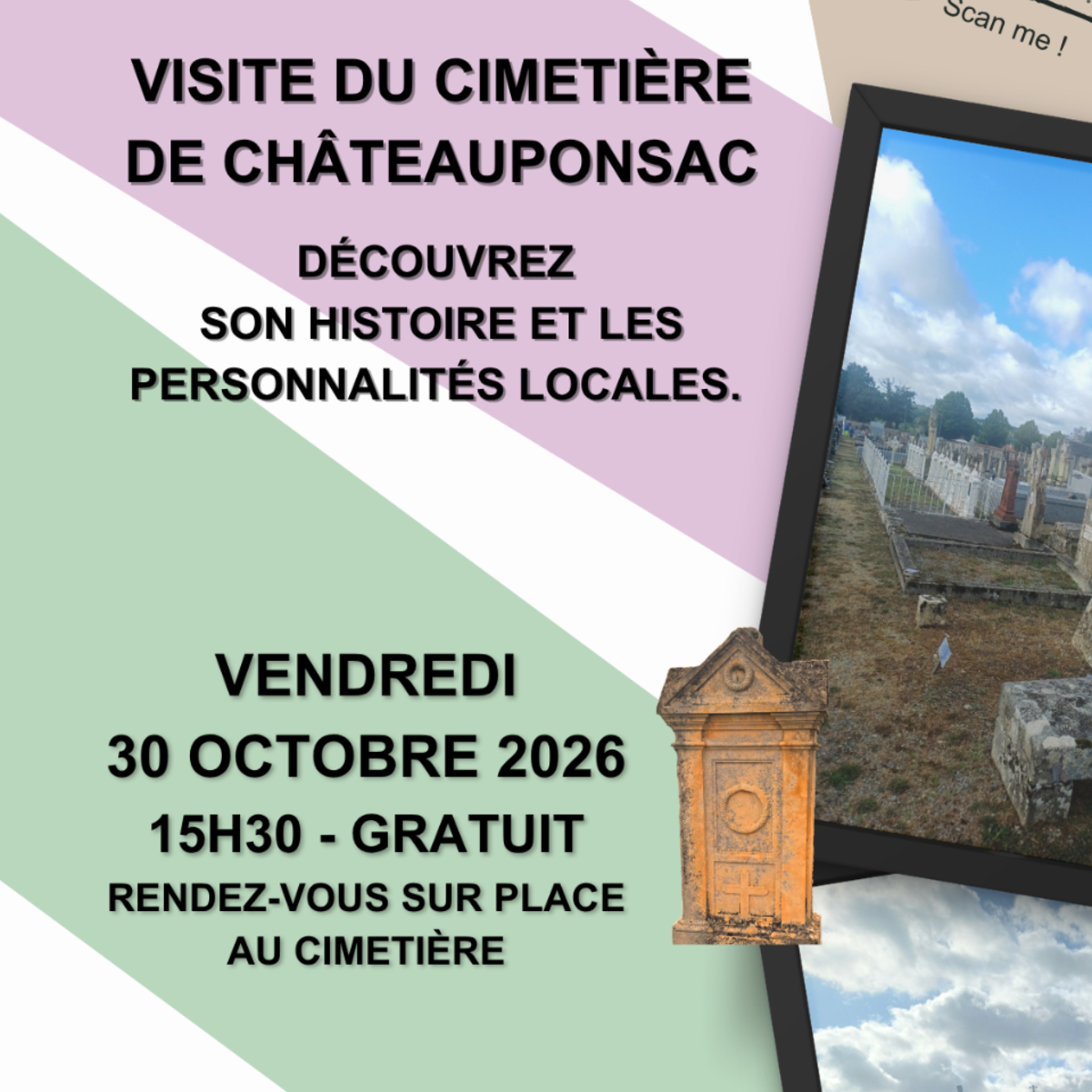 Visite commentée du cimetière