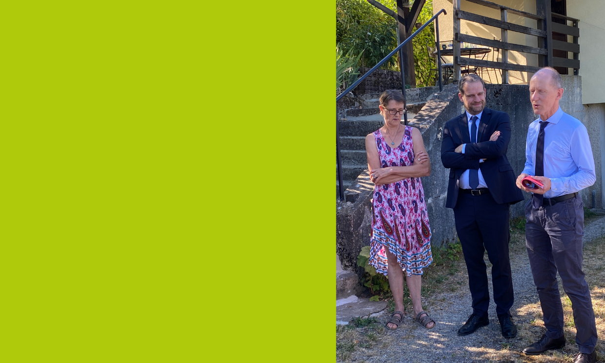 Visite de logements rénovés accompagnés par la CCLL