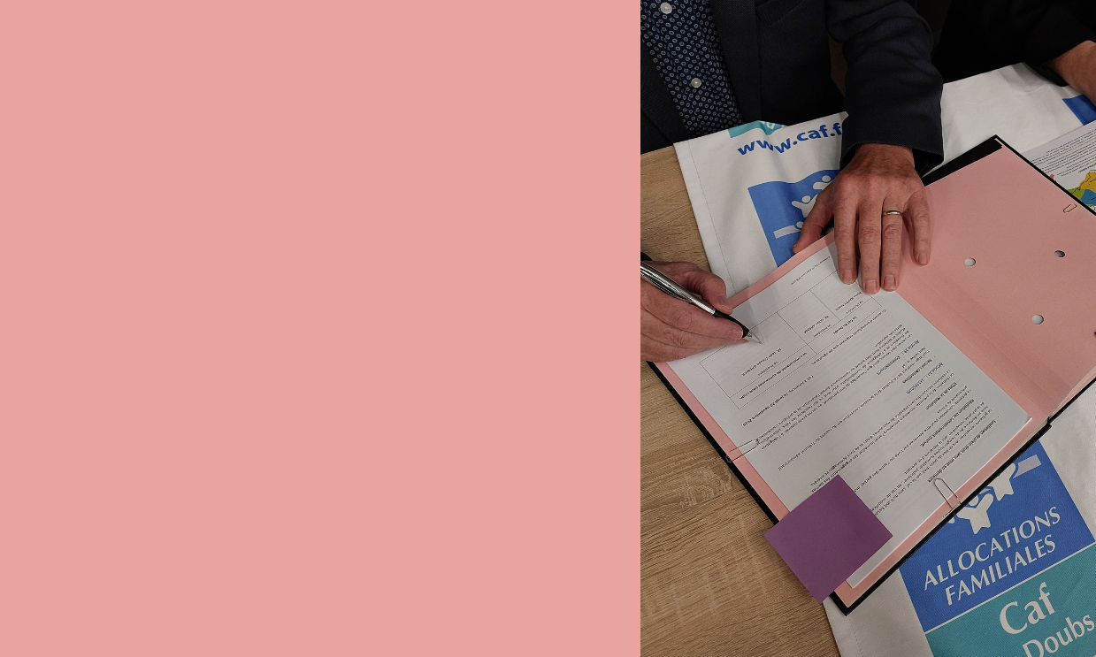 Signature de la Convention Territoriale Globale (CTG) avec la CAF du DOubs