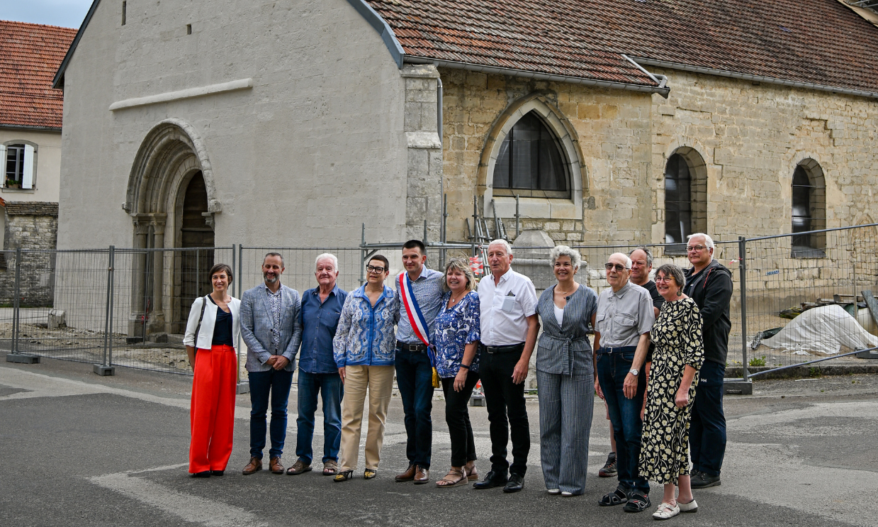 Rénovation de l'église de Fertans : préserver le patrimoine rural ensemble