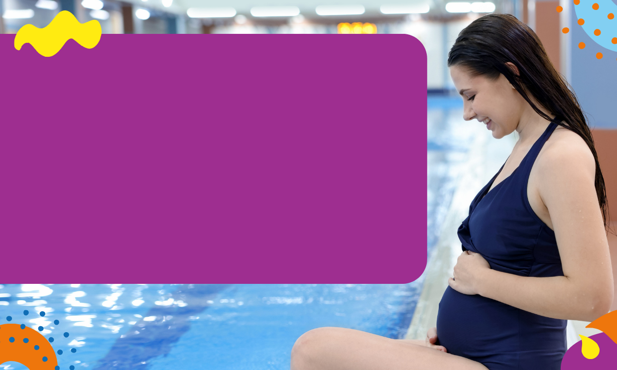 Séance de préparation à la naissance - Gymnastique Aquatique