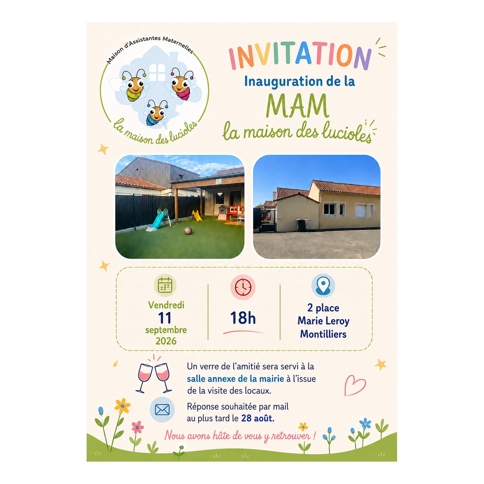 Inauguration de la MAM – La Maison des Lucioles