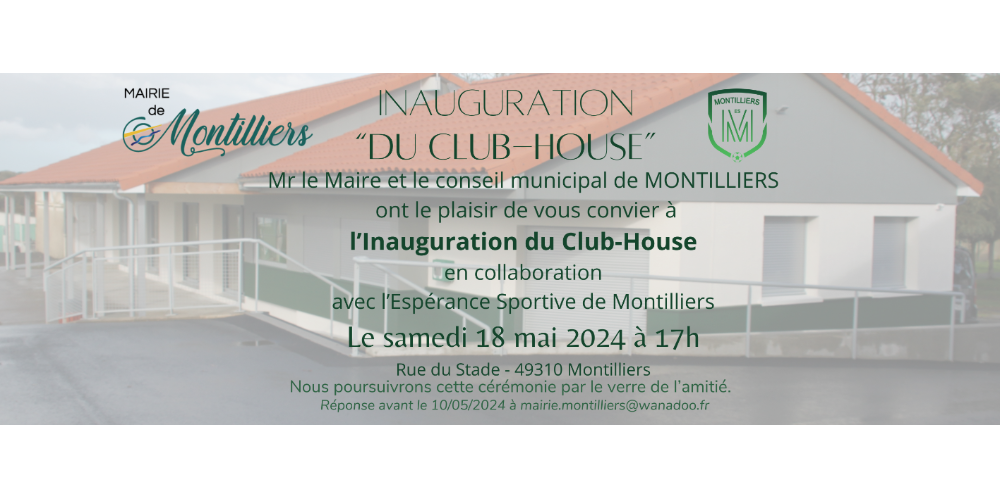 Inauguration du Club-House