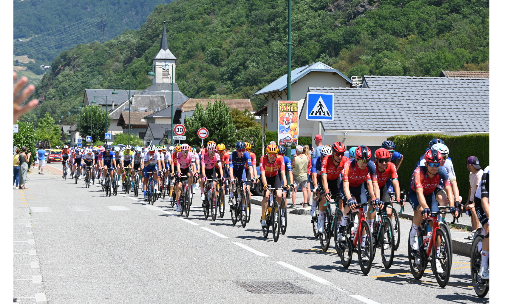 Passage du Tour de France à Grignon