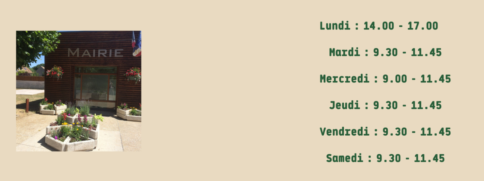 Votre mairie