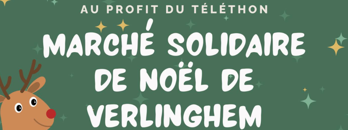 Marché de Noël solidaire au profit du Téléthon