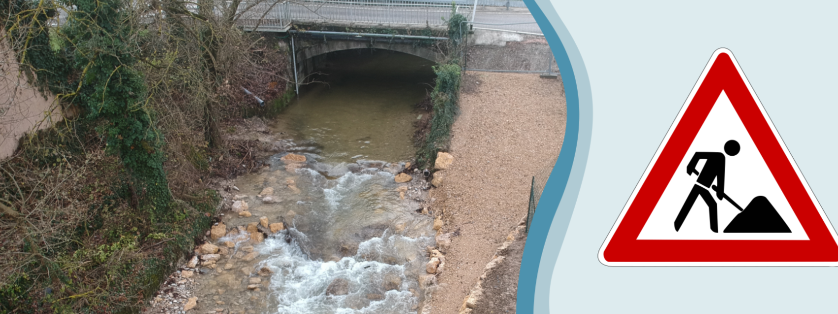 Des travaux sur le seuil du Pont de Vermelle