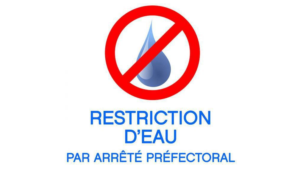 Restriction des usages de l'eau