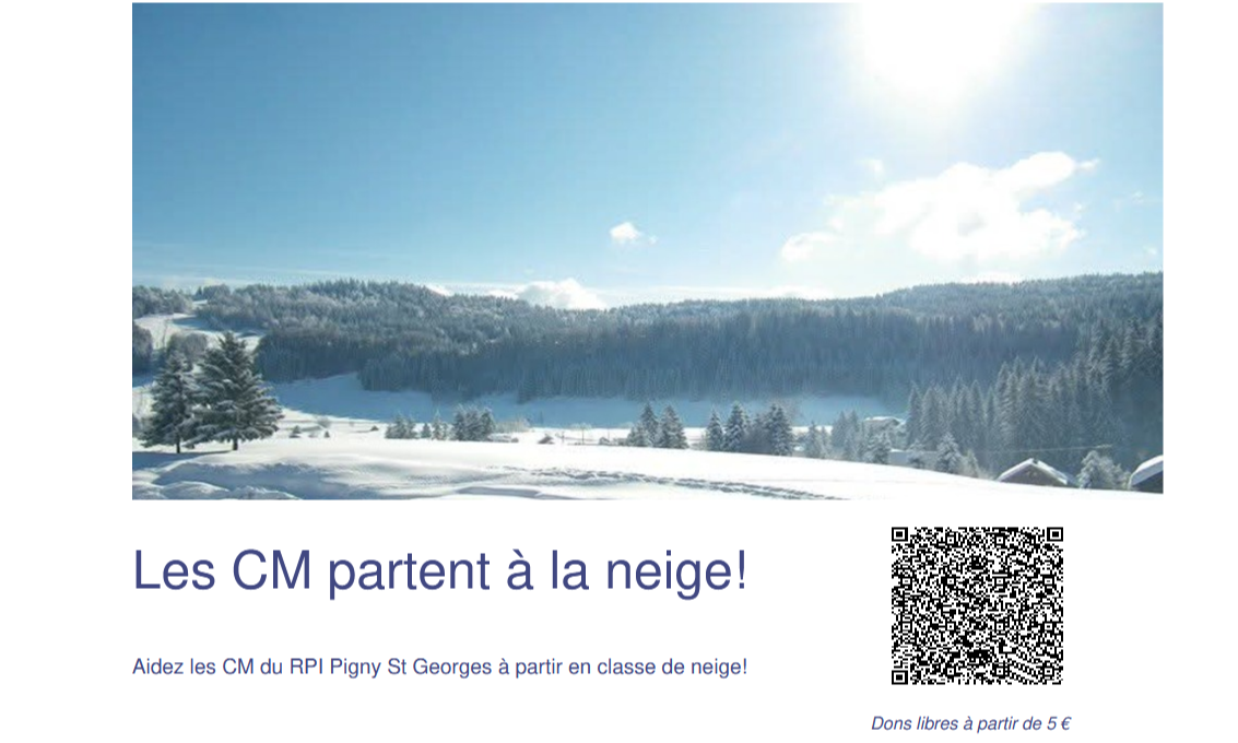 RPI : classe de neige des CM