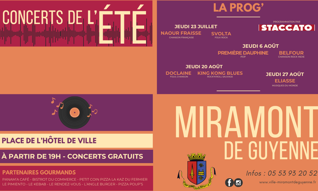 Concerts de l'été