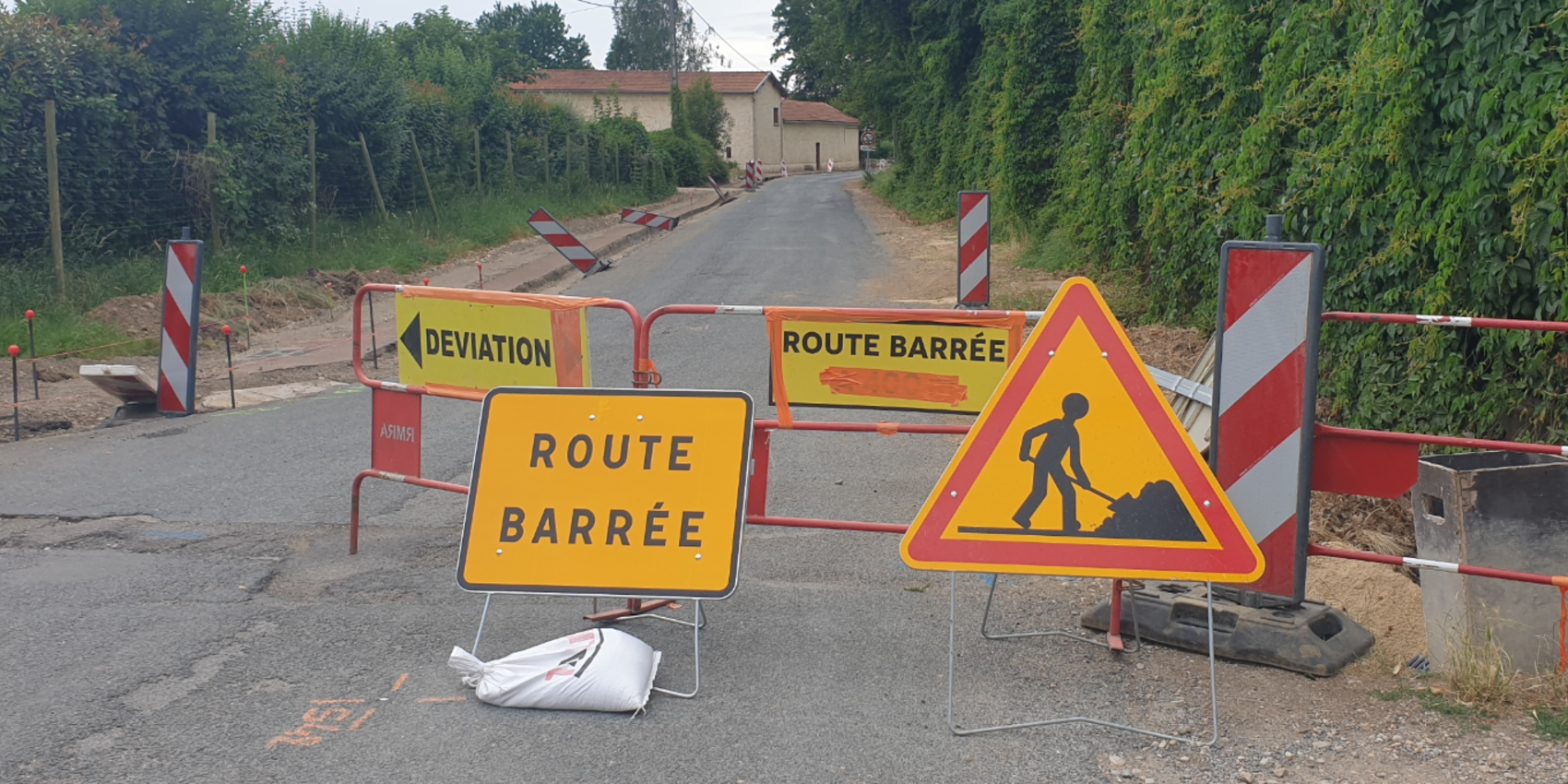 Réaménagement du chemin du Renard