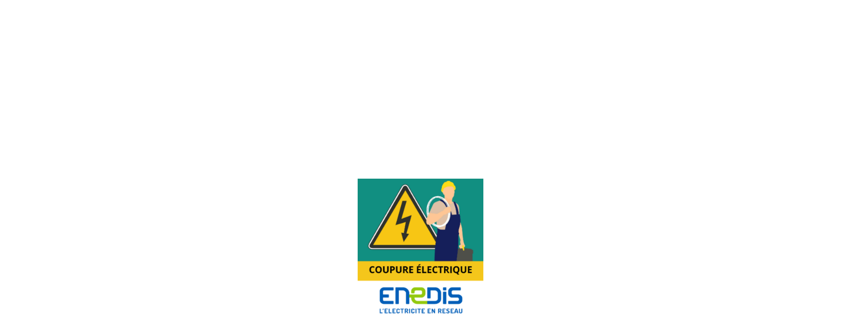 Enedis : coupure d'électricité le mardi 16 décembre ⚡