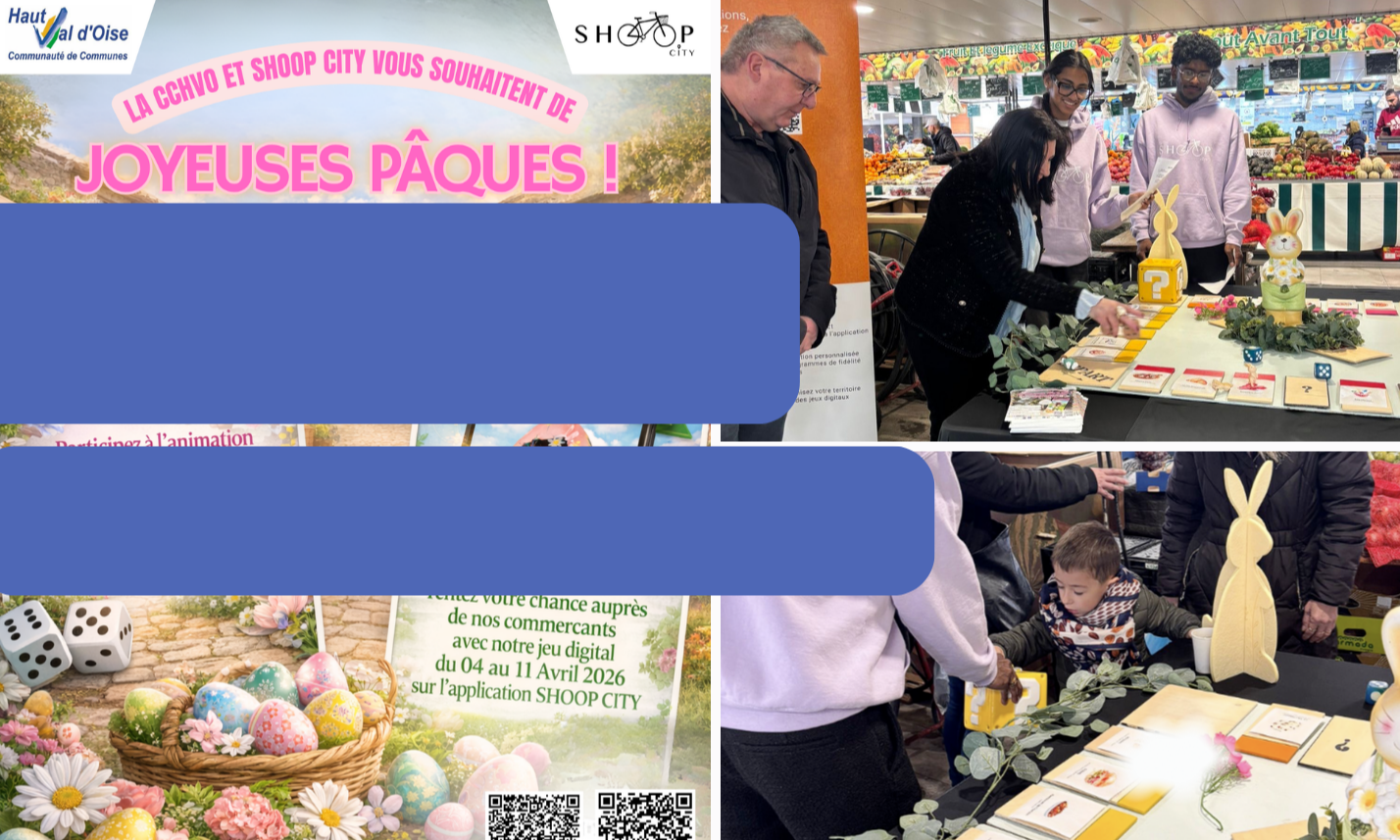 Retour sur l'animation de Pâques avec Shoop City