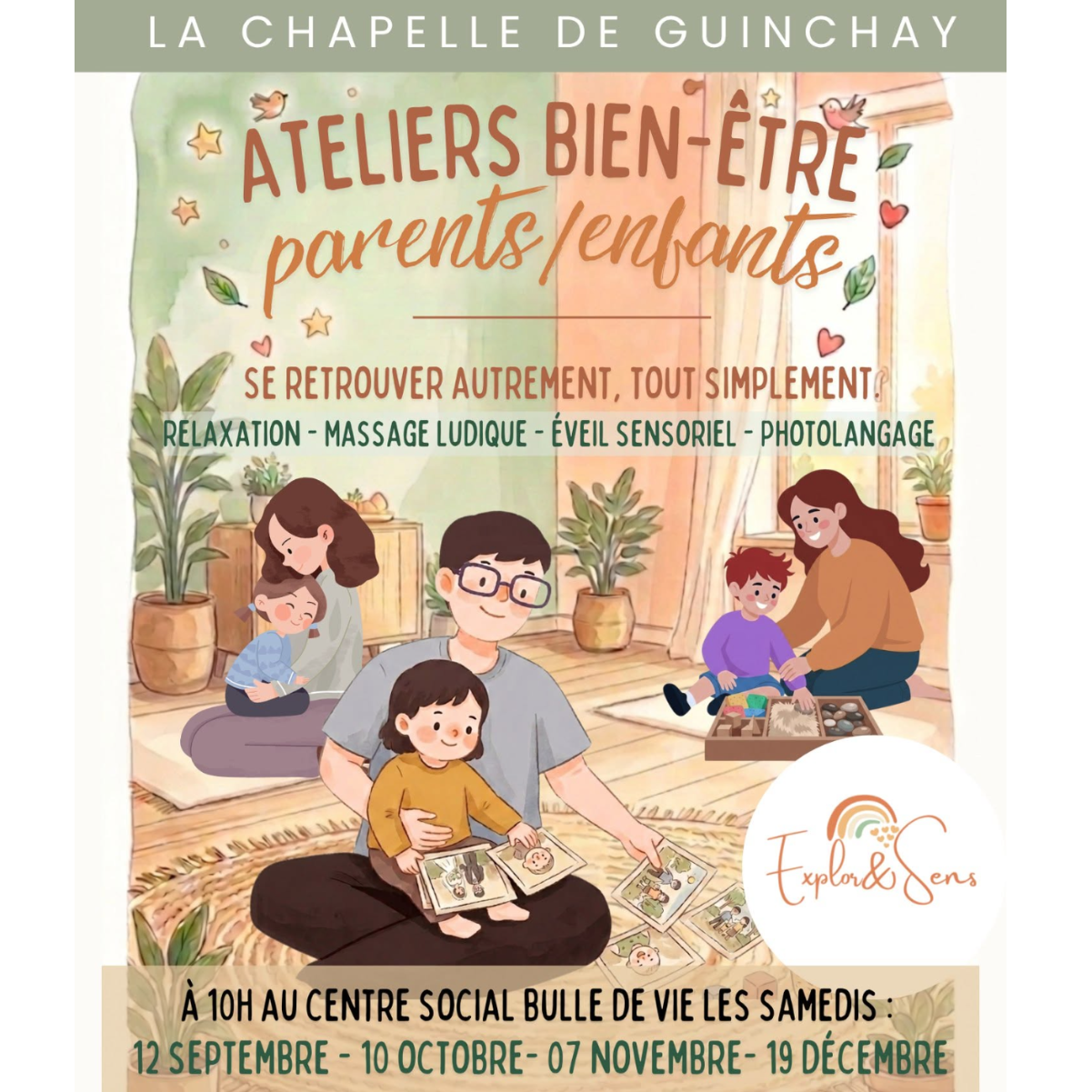 Ateliers bien-être : parents/enfants